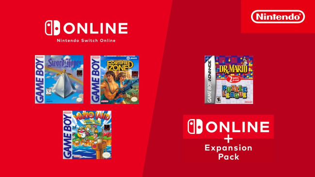 Switch Online -kirjastoon on lisätty neljä klassista Game Boy -peliä