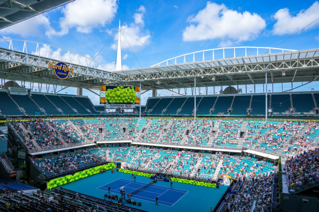 Miami Openin aikataulu sunnuntaina 22. maaliskuuta, mukaan lukien Alcaraz ja Jódar (miesten kaksinpeli)