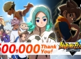 Level-5:n tuulahdus raikasta ilmaa Inazuma Eleven: Victory Roadilla, jota on myyty 500 000 kappaletta