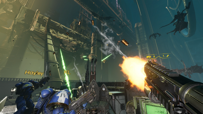 Warhammer 40,000: Space Marine VR on ainoa kerta, kun en ole saanut liikepahoinvointia VR:ssä