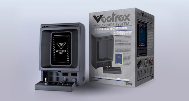 Vectrex Mini Console jo rahoitettu Kickstarterissa