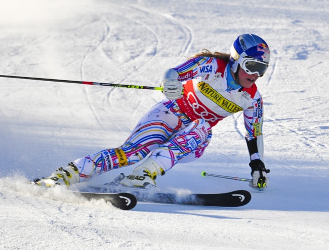Lindsey Vonn "ei kadu" alamäkiturman jälkeen: "Ainoa epäonnistuminen on se, ettei yritä"