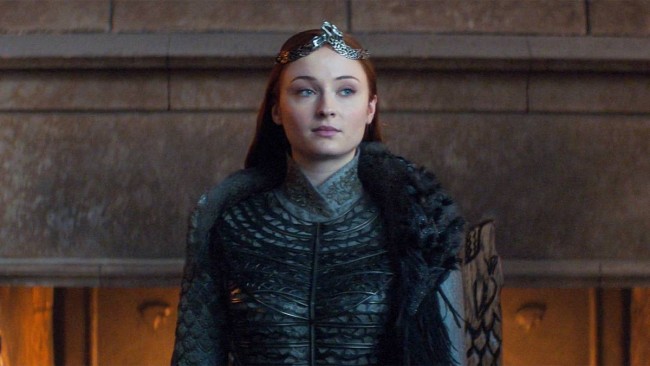 Sophie Turner oli "erittäin tyytyväinen" Sansa Starkin loppuratkaisuun Game of Thronesissa