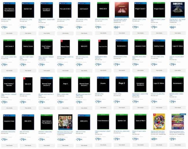 Walmart vuoti E3-julkistukset verkkoon etukäteen?