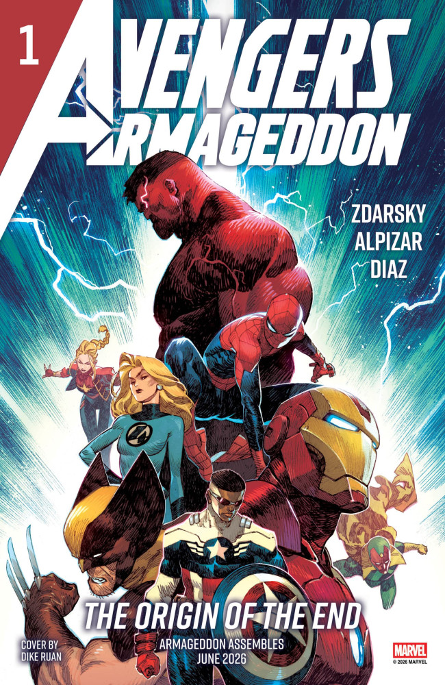 Marvel määrittelee uudelleen Avengers: Armageddon -sarjakuvasarjan, jota pidetään "lopun alkuperänä"