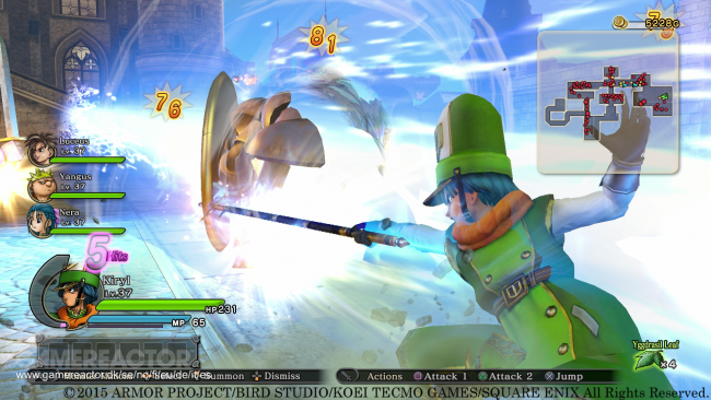 Dragon Quest Heroes: The World Tree's Woe and the Blight Below
