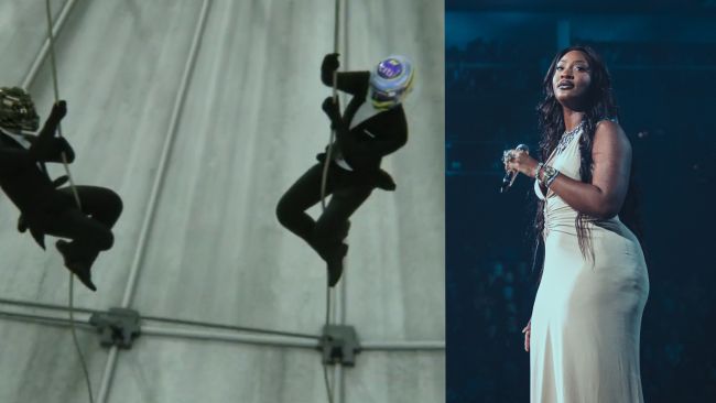 Fernando Alonso ja Lance Stroll tekevät James Bond -vaikutelman Lontoon F1 75 -tapahtumassa