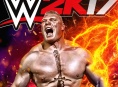 Brock Lesnar t&auml;hditt&auml;&auml; lokakuussa ilmestyv&auml;n WWE 2K17:n kansikuvaa