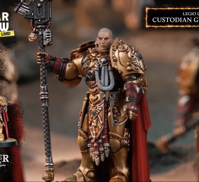Games Workshop vahvistaa jälleen kerran naispuolisten Custodien olemassaolon Warhammer 40,000:ssa