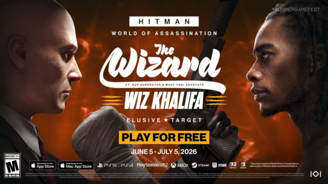 Wiz Khalifa on viimeisin julkkis, jota agentti 47 jahtaa