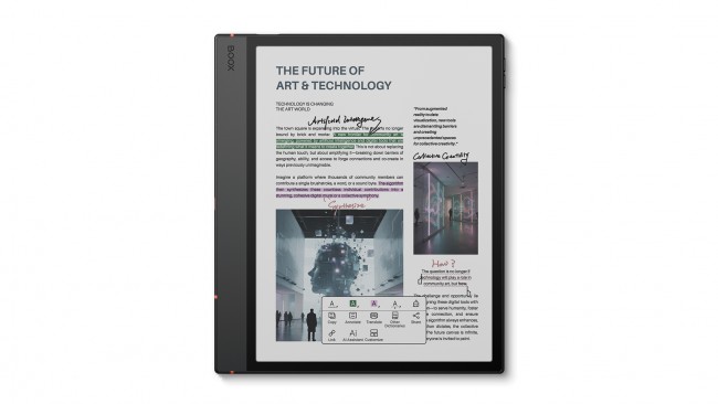 BOOX esittelee kaksi uutta värillistä e-ink-laitemallia, jotka ovat nyt myynnissä