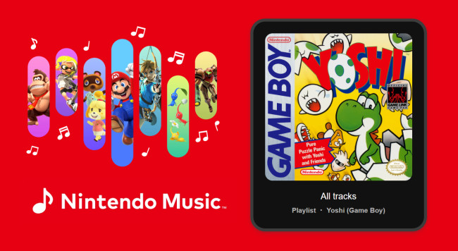 Nintendo Musiciin lisätty tupla-annos Yoshi-ääniraitoja