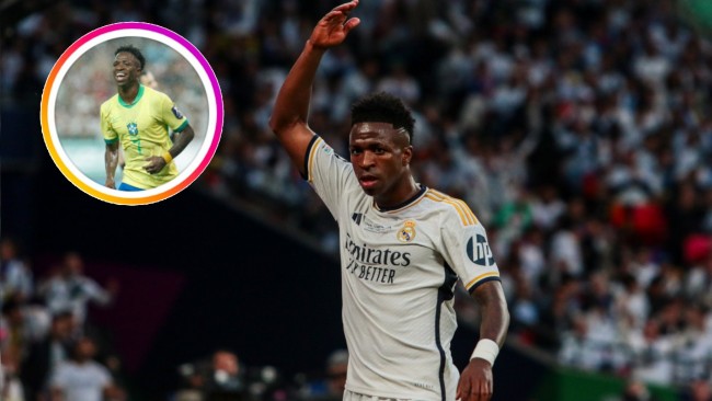 Vinícius Jr. vaihtaa Instagram-profiilikuvaansa sen jälkeen, kun häntä buuattiin Bernabéulla
