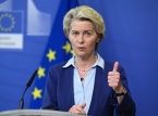 Ursula von der Leyen suhtautuu my&ouml;nteisesti Trumpin Gazan rauhansuunnitelmaan