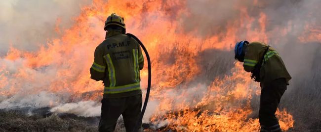 Kreikan palomiehet taistelevat suurta metsäpaloa vastaan Ateenan luoteispuolella