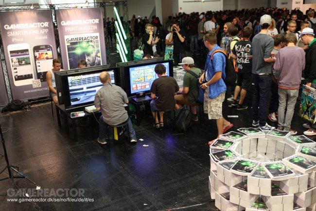 Gamescom-tunnelmia Gamereactorin kopilta