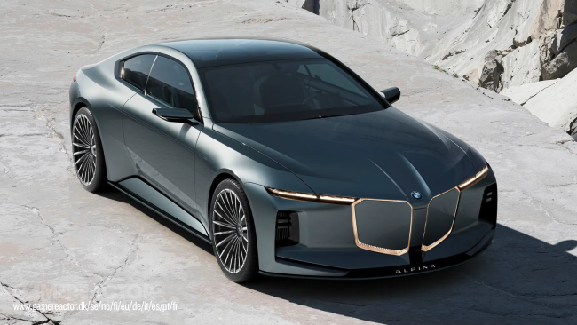 BMW esittelee uuden Alpinan kanssa kehitetyn konseptin