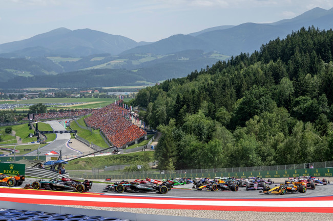 Formula 1: Itävallan GP:n aika-ajojen ja Grand Prix -kilpailun ajat sekä katseluohjeet