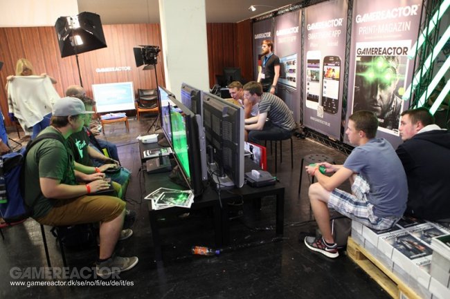Gamescom-tunnelmia Gamereactorin kopilta