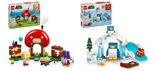 Kaksi muuta LEGO Super Mario laajennussarjaa saapuu jälleenmyyjille ennen joulua