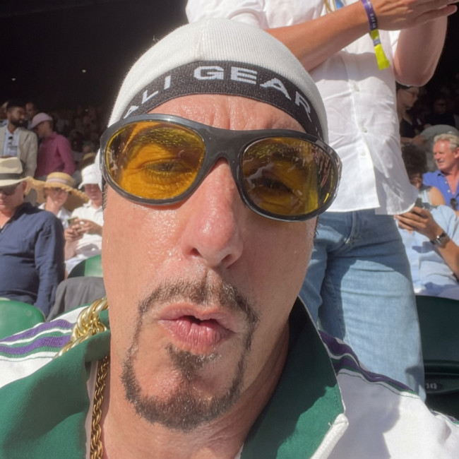 Ali G kävi viikonloppuna Wimbledonin finaalissa