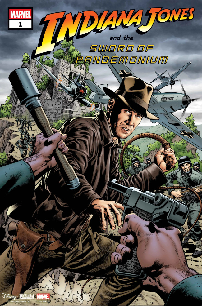 Indiana Jones palaa sarjakuvien pariin tämän joulukuun aikana teoksessa ”The Sword of Pandemonium”