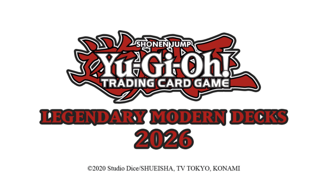 Yu-Gi-Oh! TCG:n avulla voit valmistautua turnaukseen nopeammin kuin koskaan uusien legendaaristen modernien pakkojen avulla