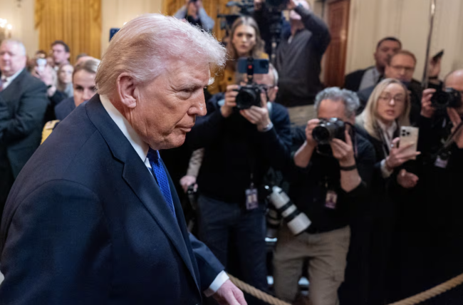 Trumpin mukaan Iranin sota voi kestää "neljästä viiteen viikkoa"