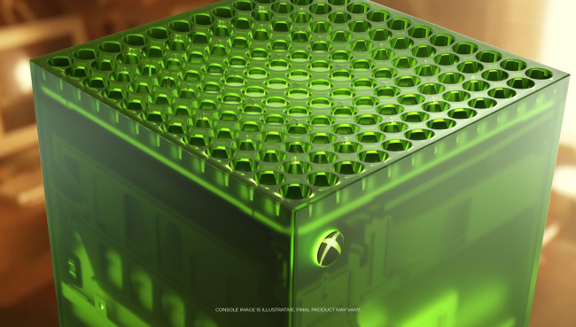 Microsoft kunnioittaa alkuperäistä Xboxia läpinäkyvällä vihreällä Series X:llä
