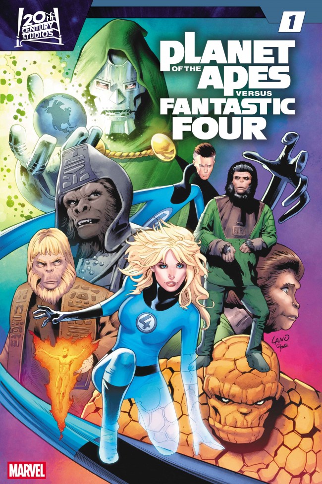 Fantastic Four joutuvat Apinoiden planeetalle uudessa sarjakuvamaisessa crossoverissa