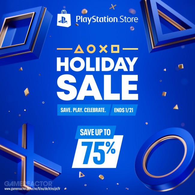PlayStation Holiday Sale käynnistyy: tarjolla tuhansia pelejä ja DLC:tä