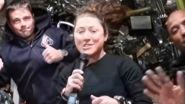 NASA:n astronautti Christina Kochille myönnettiin Asturian prinsessan rauhanpalkinto