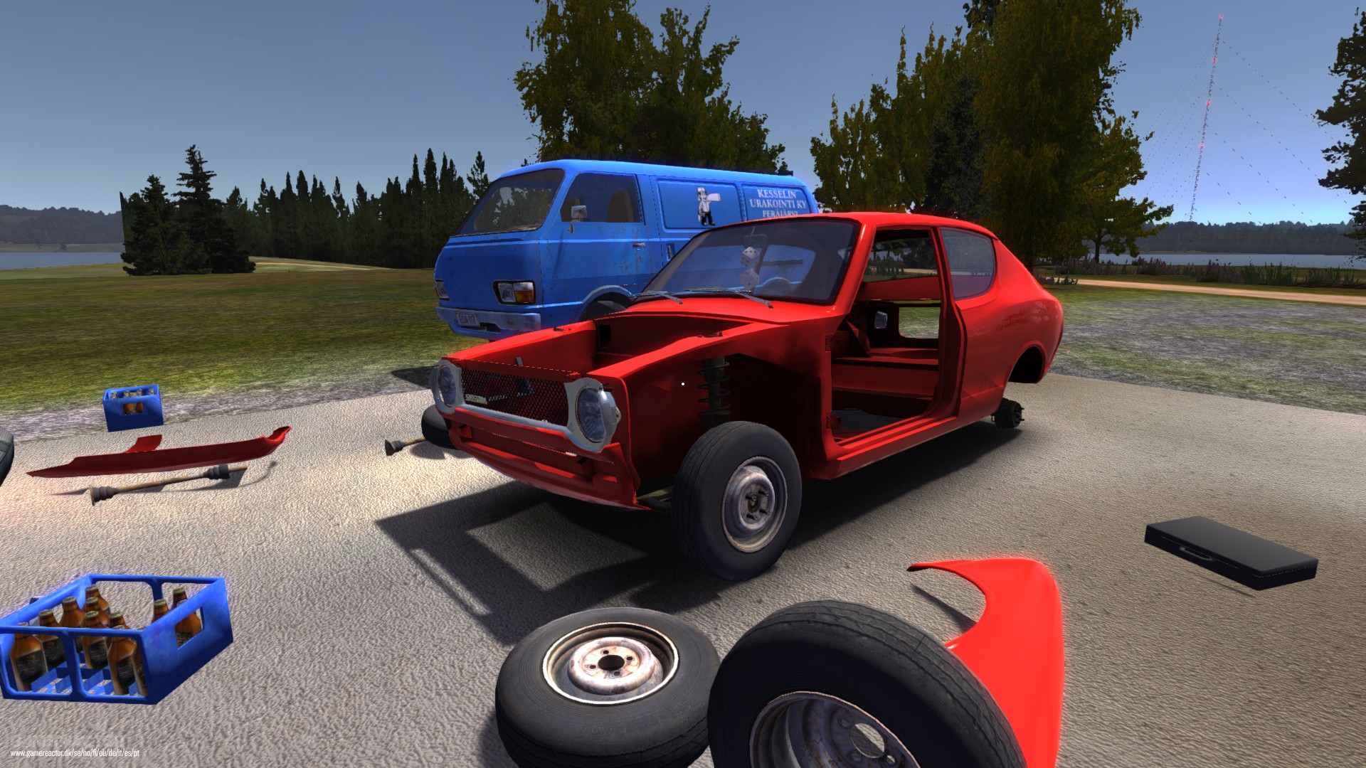 Kotimainen kulttihitti My Summer Car ilmestyy maanantaina Steamissä
