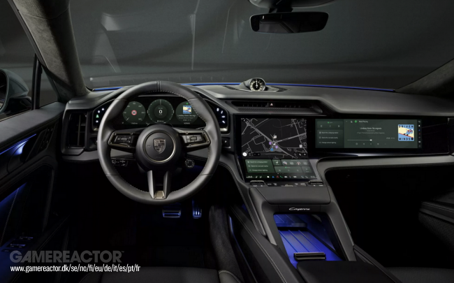 Porsche Cayenne Electric sisältää kaikki maailman OLED-näytöt