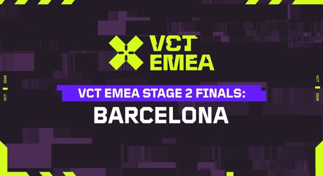 Valorant Champions Tour EMEA Stage 2 -finaalit järjestetään Barcelonassa