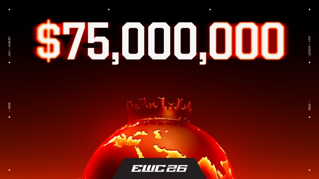 Esports World Cup 2026 tarjoaa ennätyksellisen 75 miljoonan dollarin palkintopotin