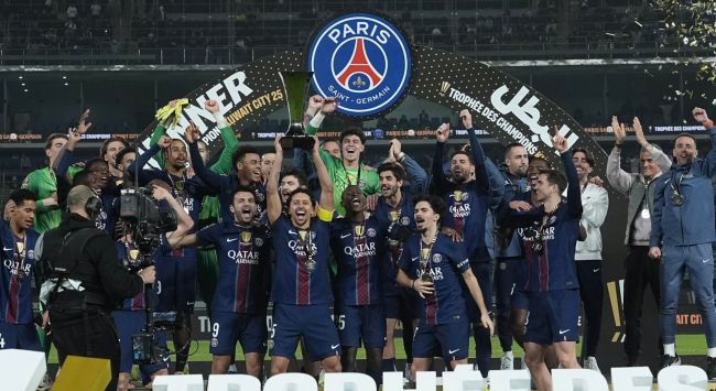 PSG voittaa myöhäisen pelotuksen ja voittaa Trophée des Championsin (Ranskan Super Cup) rangaistuspotkukilpailussa