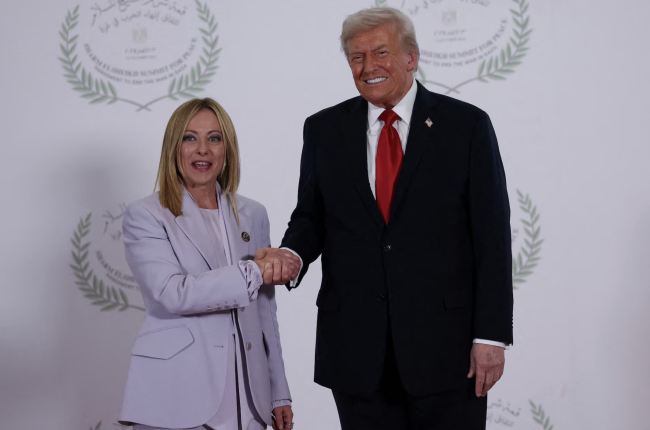 Trump haukkuu Melonia, sanoo olevansa "järkyttynyt" Italian johtajasta