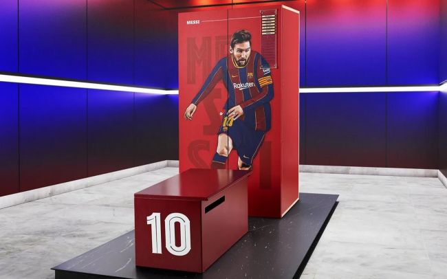 FC Barcelona huutokauppaa esineitä, kuten rangaistuspilkkuja, kulmalippuja tai Leo Messin pukukopin Camp Noulta