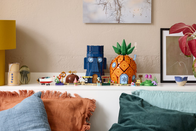 Lego esittelee ensimmäisen ”aikuisille” tarkoitetun SpongeBob SquarePants -sarjan