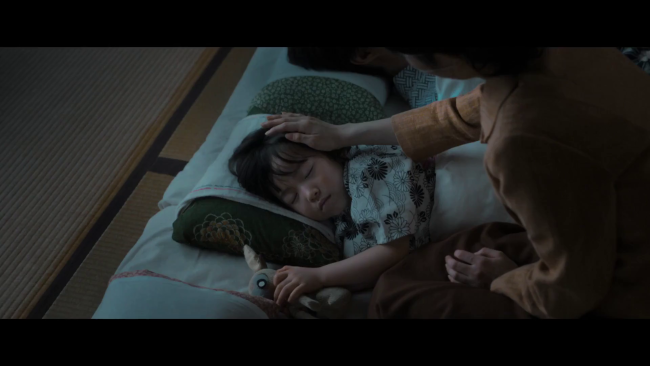 Godzilla mittaa Vapaudenpatsasta Godzilla Minus Zero -teaserissa.