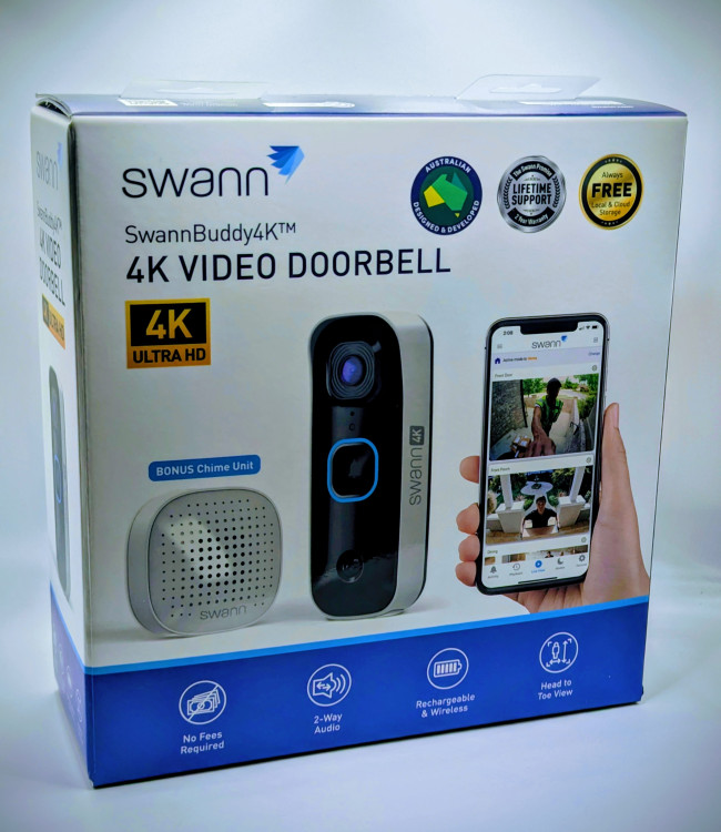 Swannbuddy4K 4K Video Doorbell