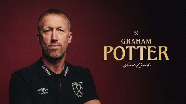 West Ham vahvisti Graham Potterin uudeksi valmentajaksi Lopeteguin tilalle