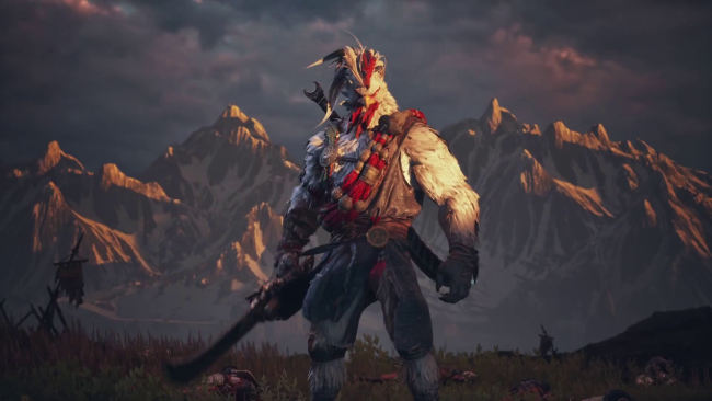 Kovapintainen kana repii taistelukentän läpi Kraftonin uudessa fantasia-toimintapelissä