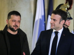 Zelensky hakee tukea Pariisista, kun L&auml;hi-id&auml;n sota vie huomion Ukrainasta