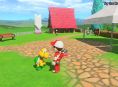Koopa Troopa ja Ninjis kolopalloilemassa Mario Golf: Super Rushissa
