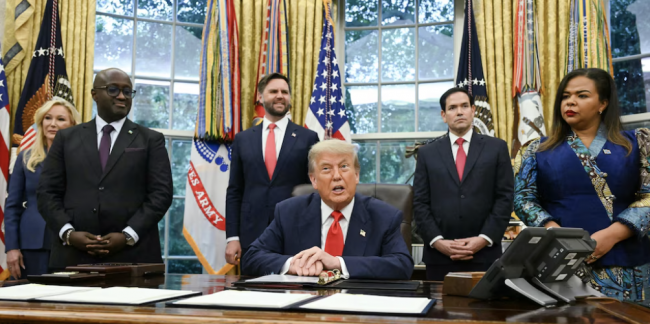 Trump isännöi Kongon ja Ruandan johtajia