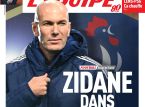 Zidane j&auml;lleen L'&Eacute;quipe-lehden kannessa, kun uudet huhut h&auml;nen seuraavasta managerin roolistaan paljastuivat
