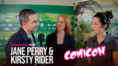 Tunnettu teatterin&auml;yttelij&auml; videopeleiss&auml; - Jane Perry & Kirsty Rider Comicon Napolin haastattelussa