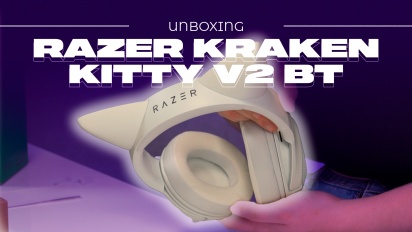 Razer Kraken Kitty V2 BT - Pakkauksen purkaminen